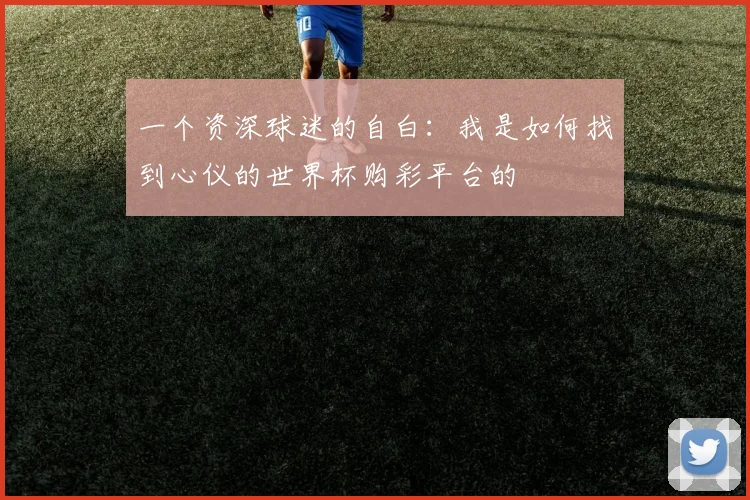 一个资深球迷的自白：我是如何找到心仪的世界杯购彩平台的